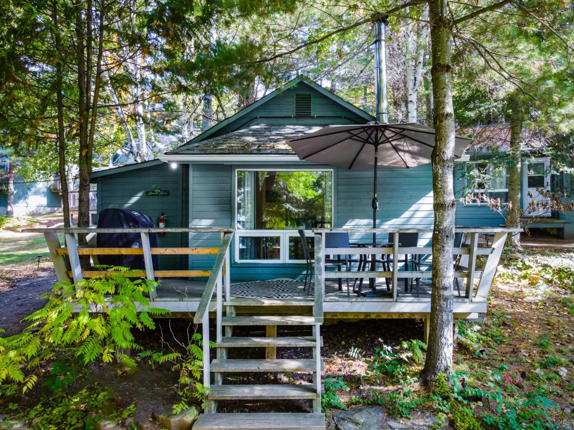 Muskoka Waterfront Retreat Villa Dwight Buitenkant foto